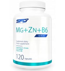 Mg+Zn+B6 120 caps SFD Nutrition